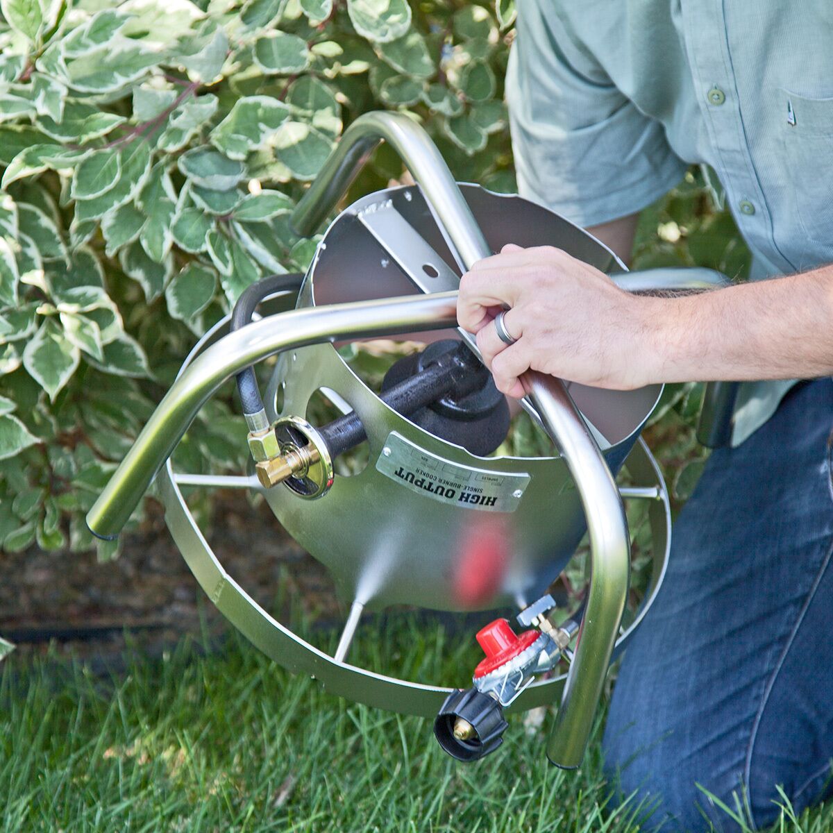 Camp Chef Stainless Steel High Output Single Burner Cooker Hike & Camp