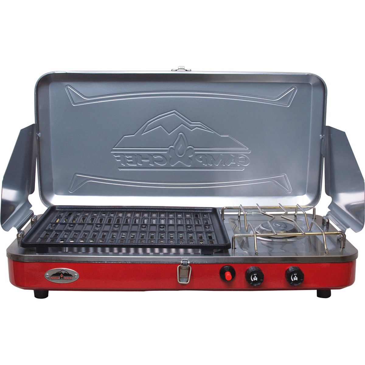 Camp Chef Rainier 2 Burner Grill/Stove Combo Hike & Camp