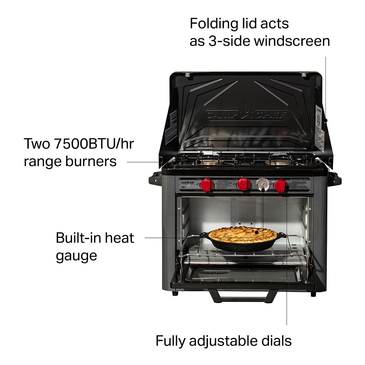 Camp Chef Deluxe Outdoor Camp Oven Hike & Camp