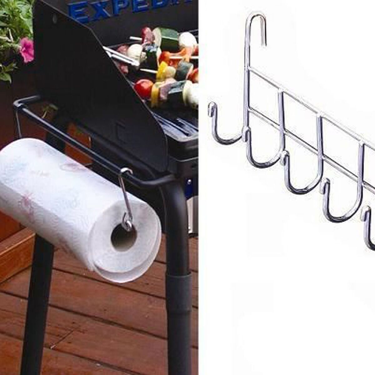Camp Chef Utensil Hooks & Paper Towel Holder