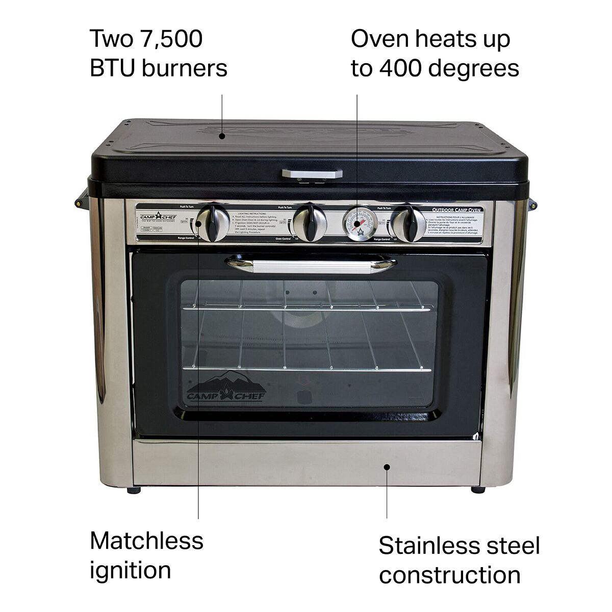 Camp Chef Outdoor Camp Oven Hike & Camp