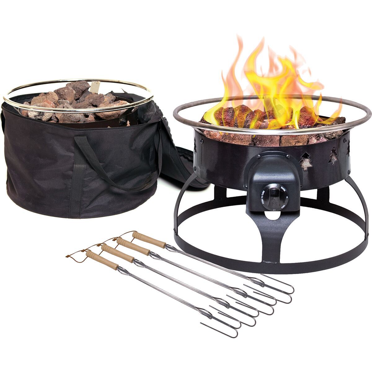 Camp Chef Redwood Propane Fire Pit CSA Hike & Camp
