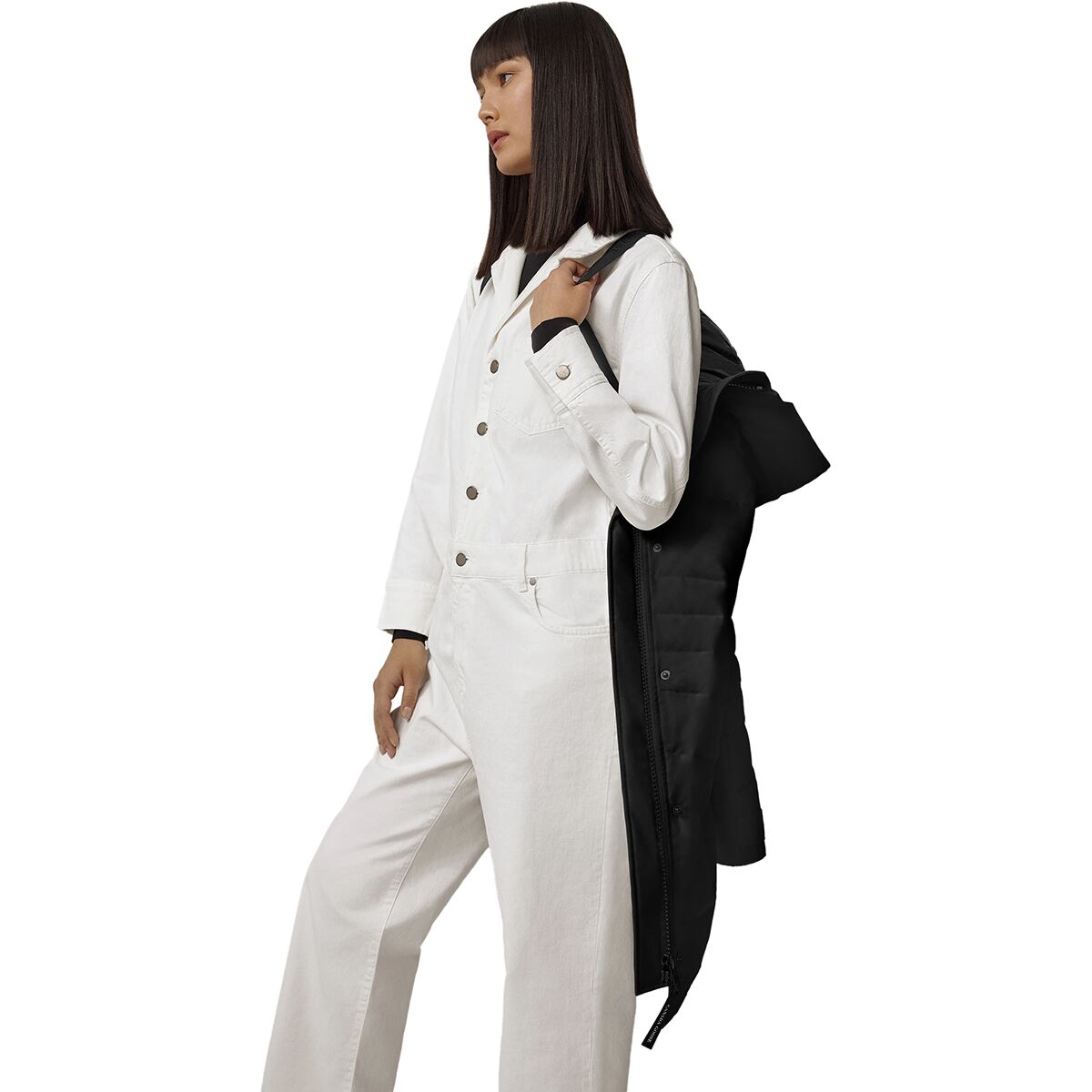 Canada Goose Lorette Black Label Down Parka Women's Clothing