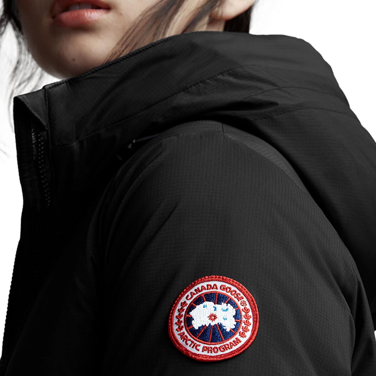 Canada Goose Camp Down Matte Finish Hoodie Women's Clothing