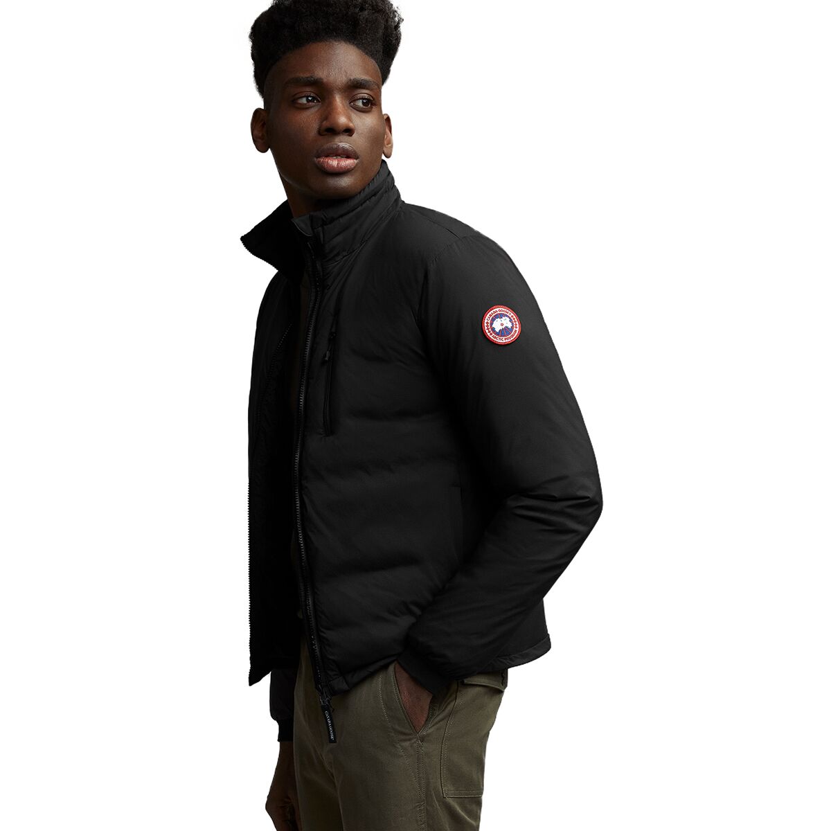 Canada Goose Lodge Matte Finish Down Jacket Men's Clothing