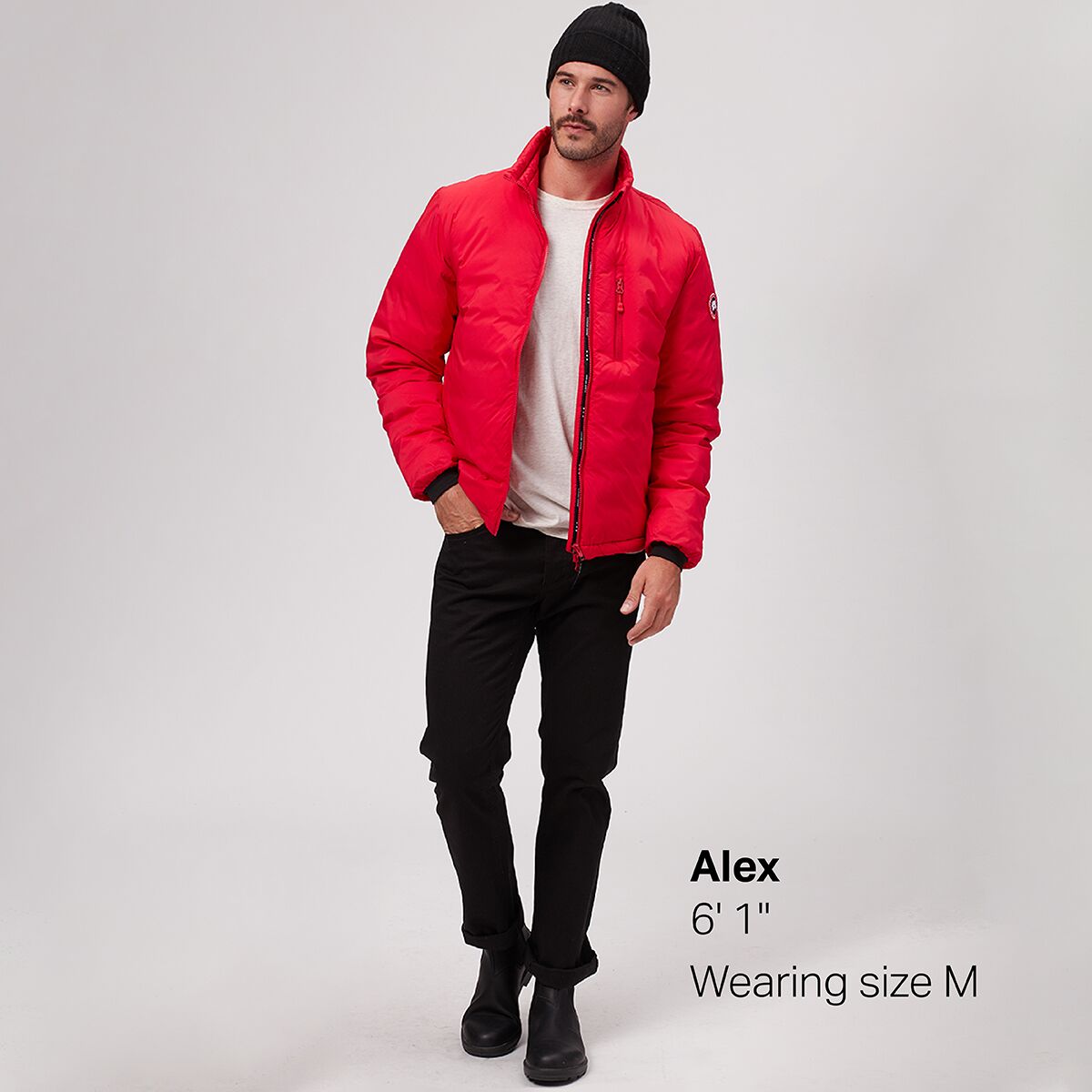 Canada Goose Lodge Matte Finish Down Jacket Men's Clothing