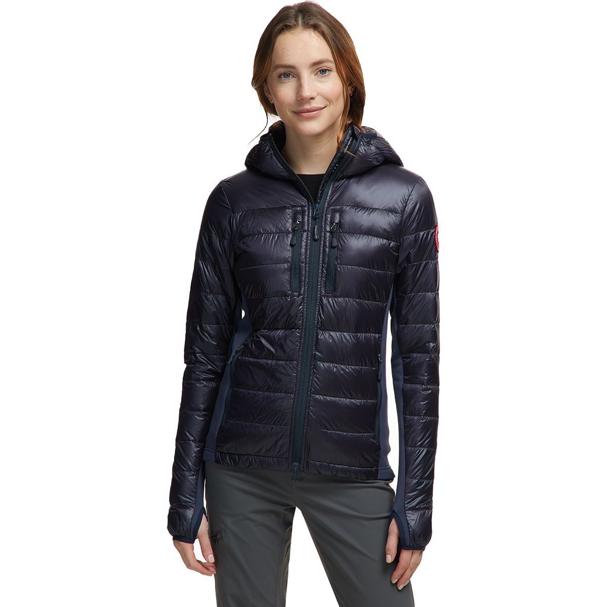 Canada Goose Hybridge Lite Hooded Down Jacket Women's