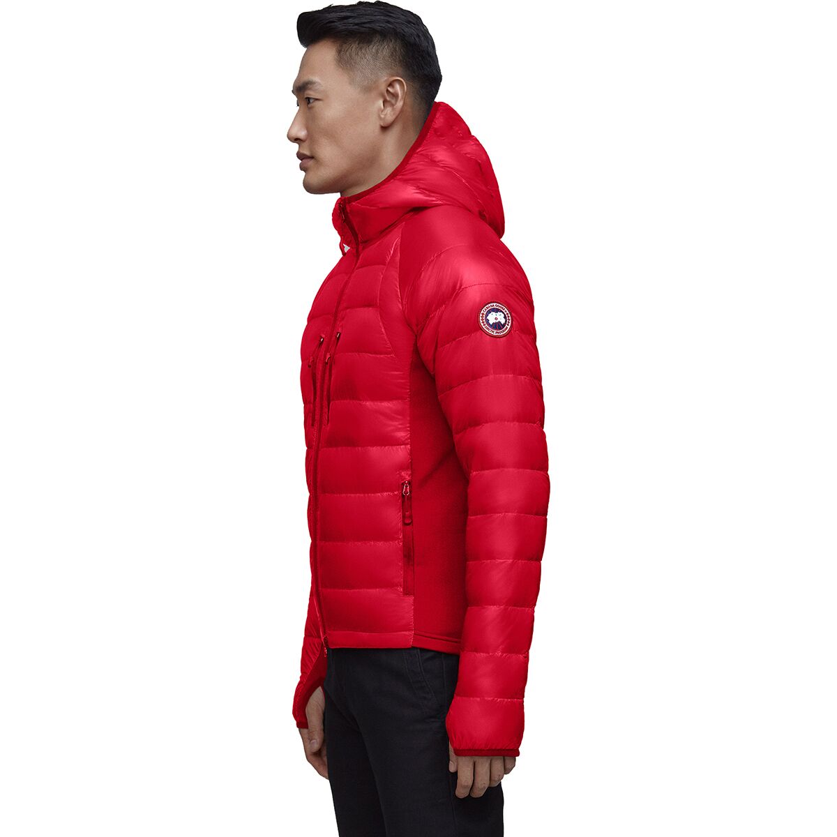 Canada Goose Hybridge Lite Hooded Down Jacket - Men's | Backcountry.com