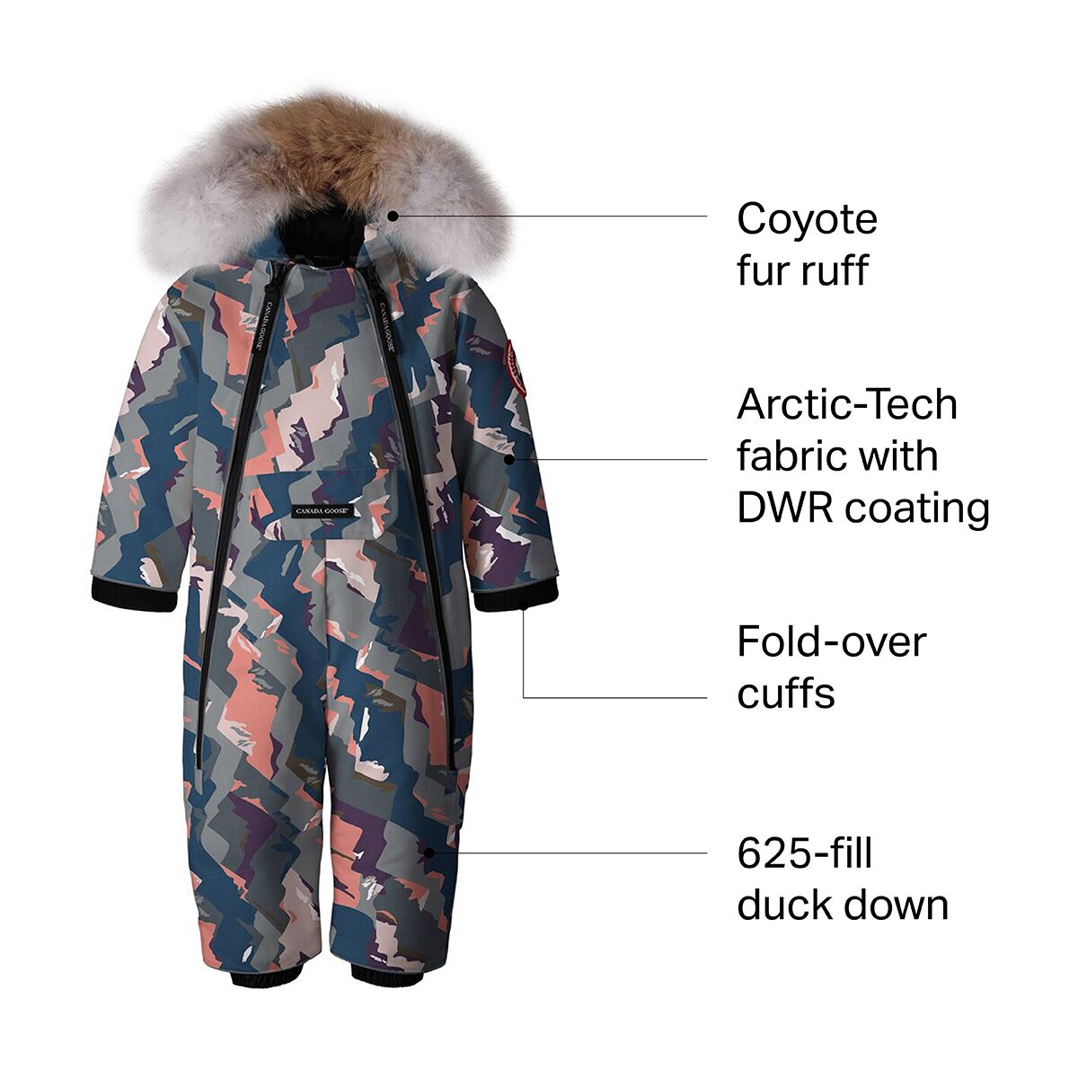 Canada Goose Lamb Snowsuit - Infant Girls' - Kids