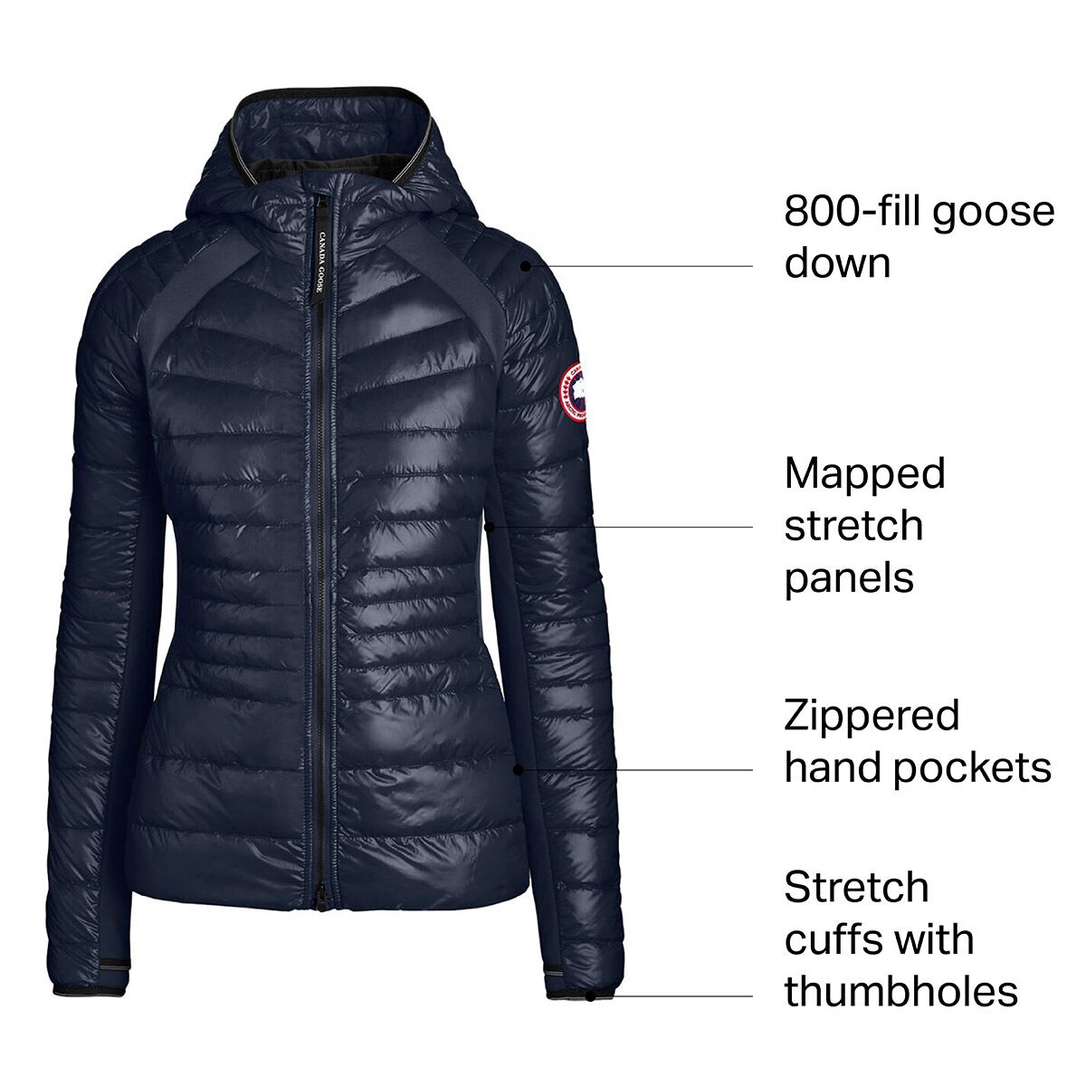 Canada Goose Hybridge Lite Hooded Down Jacket - Women's - Clothing