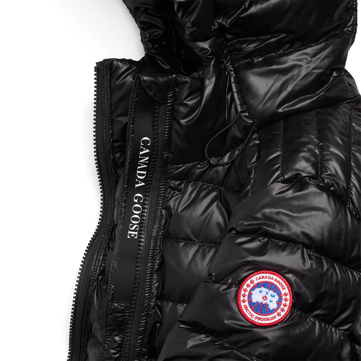 Женская куртка Canada Goose Cypress Hooded, цвет: Чёрный — фото 4