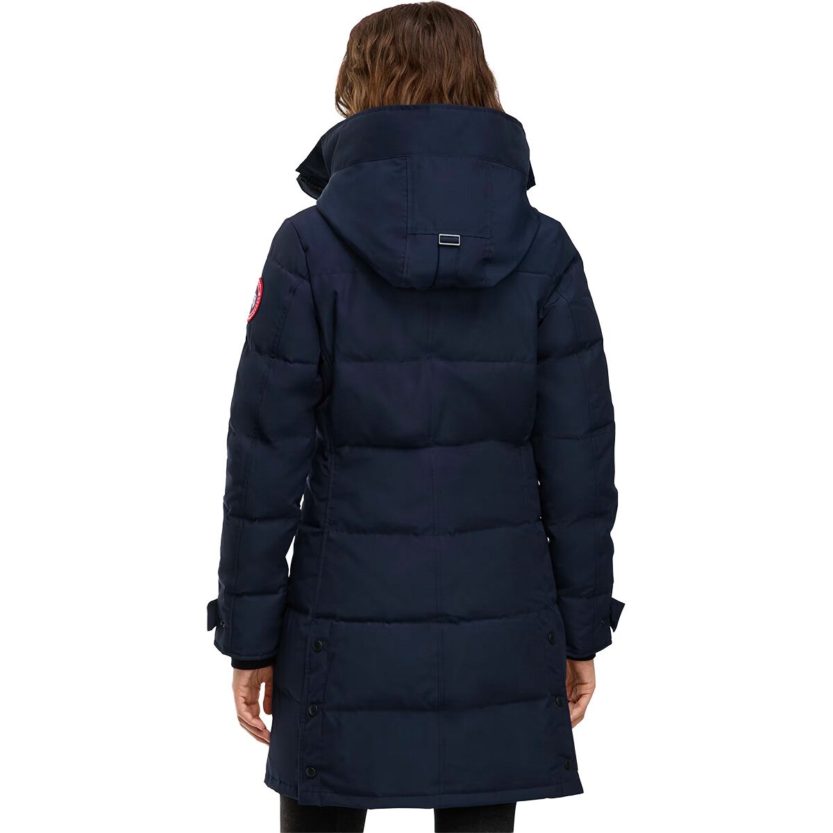 Женская куртка Canada Goose Shelburne Parka - CR, цвет: Тёмно-синий — фото 2