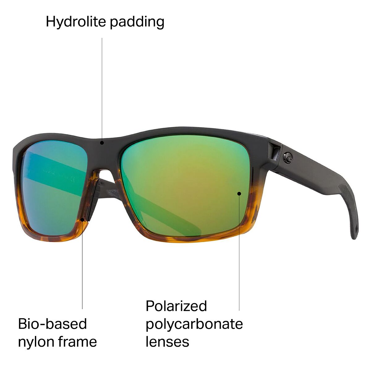 Costa Slack Tide 580P Polarized Sunglasses