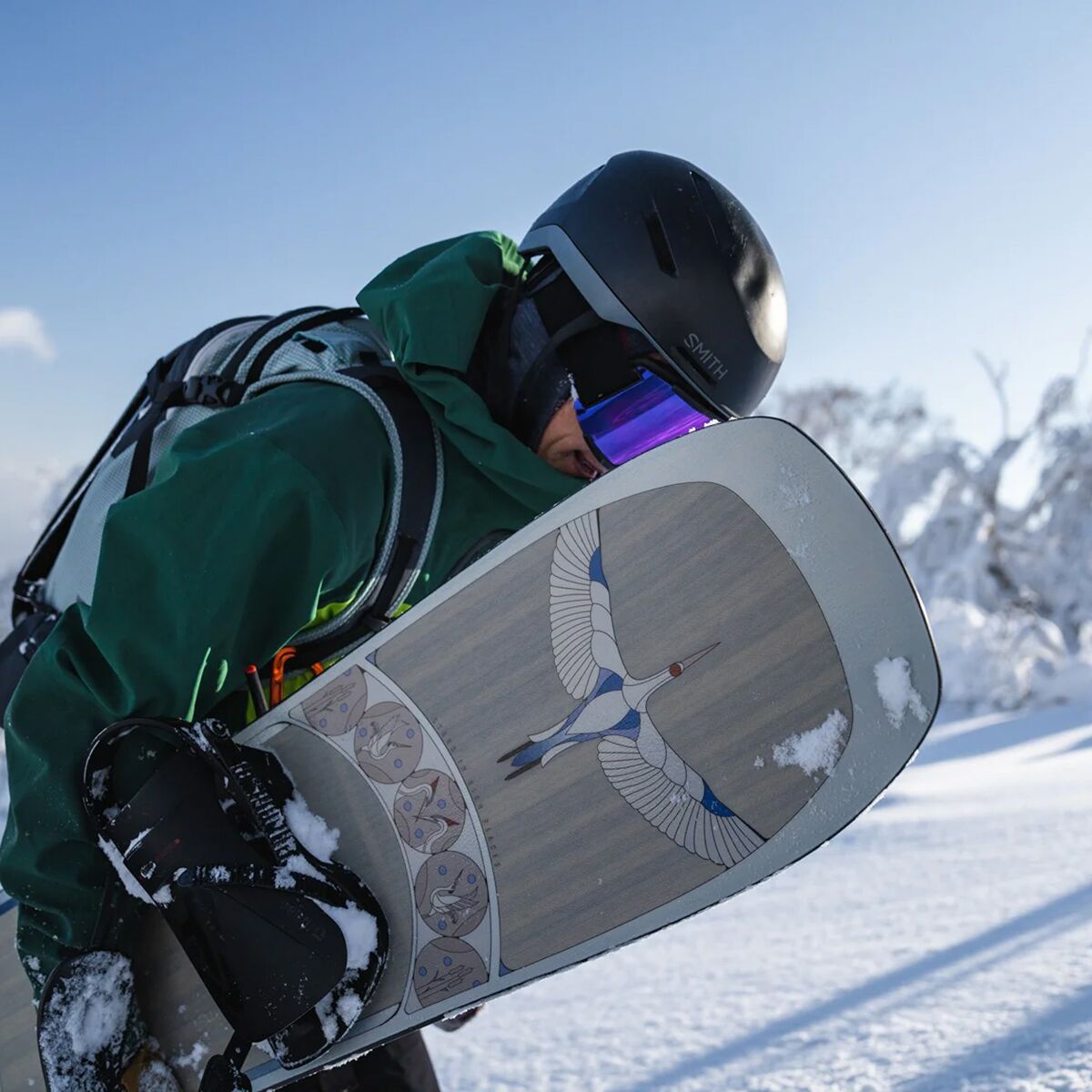 Cardiff Snowcraft Crane Solid Enduro Snowboard - 2025