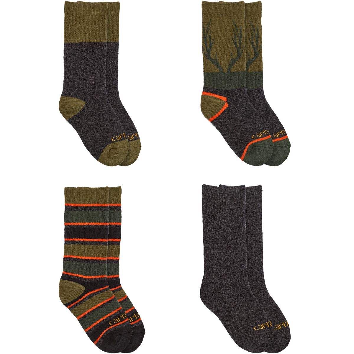 Carhartt Gloves Crew Sock - 4-Pack - Kids´