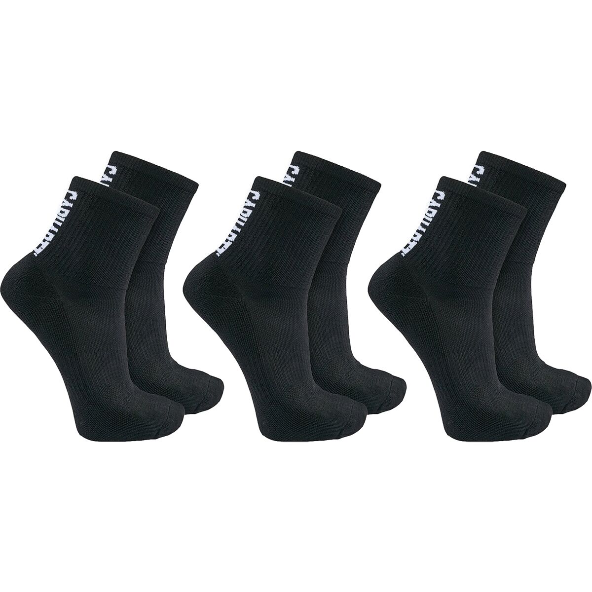 Carhartt Gloves Force Logo Short Crew Sock - 3-Pack -...