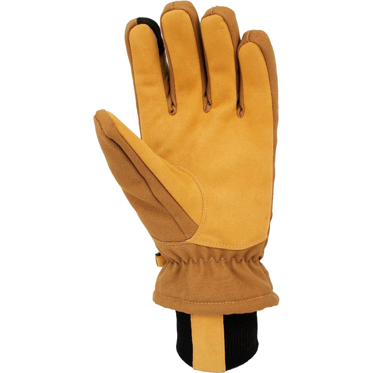 Carhartt Gloves Insulated Leather Touch-Sensitive Knit Cuff...