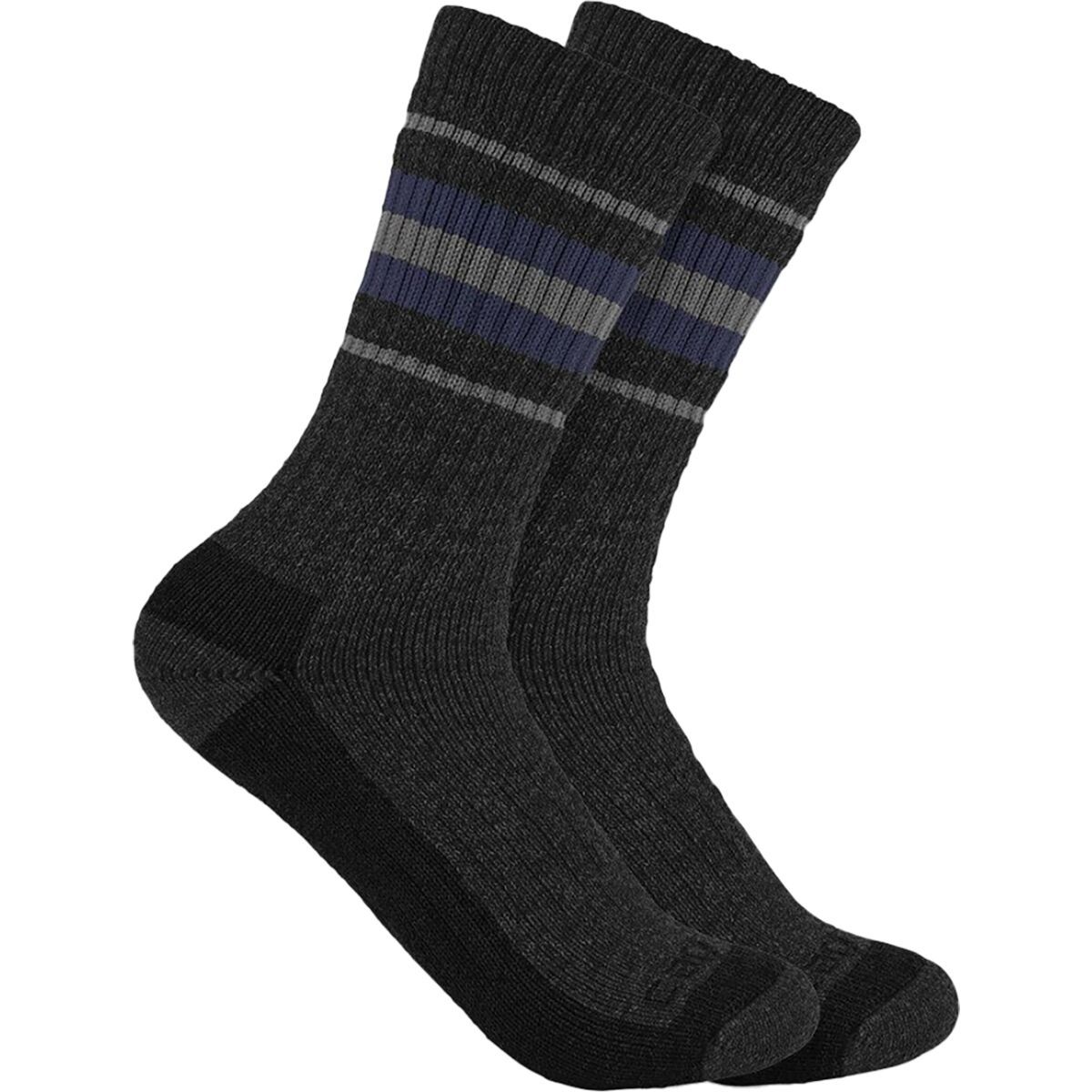 Carhartt Gloves Synthetic-Wool Blend Crew Sock - 2-Pack -...