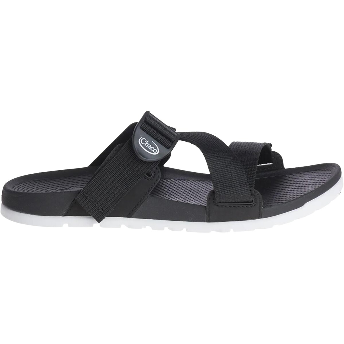 Женские сандалии Chaco Lowdown Slide Sandal, цвет: Чёрный