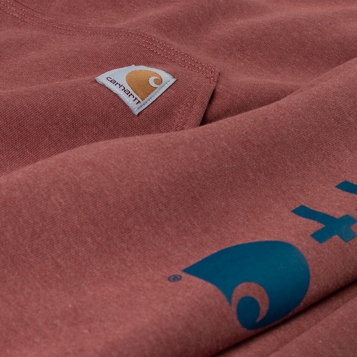 Carhartt Midweight Signature Sleeve Hooded Sweatshirt -...