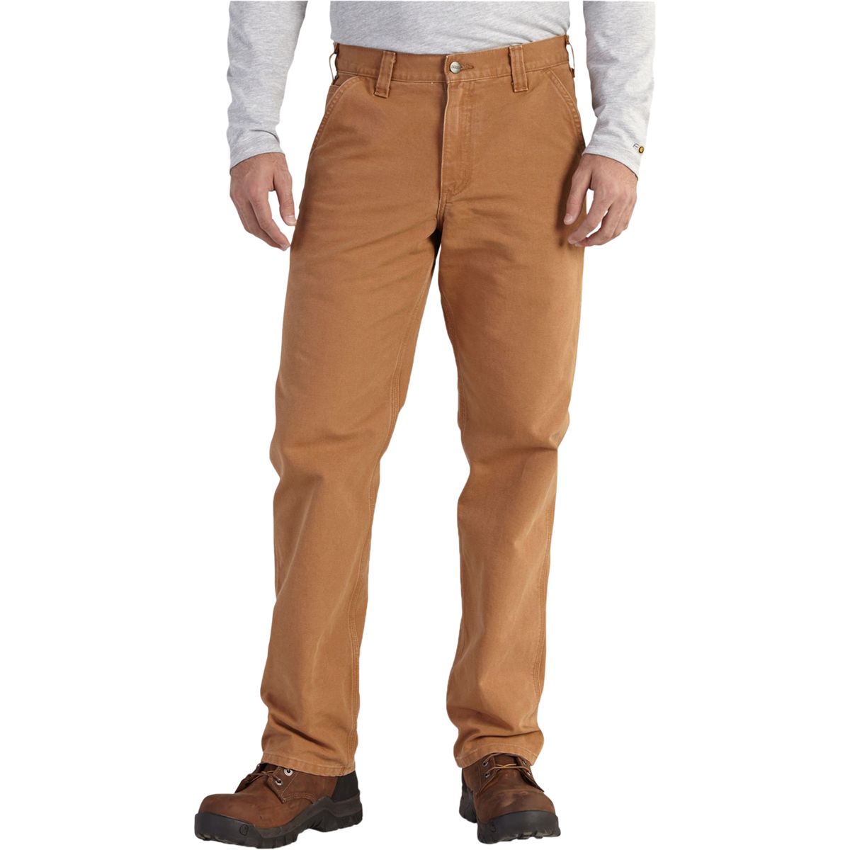 Carhartt Washed Duck Relaxed Dungaree Pant - Men's | Backcountry.com