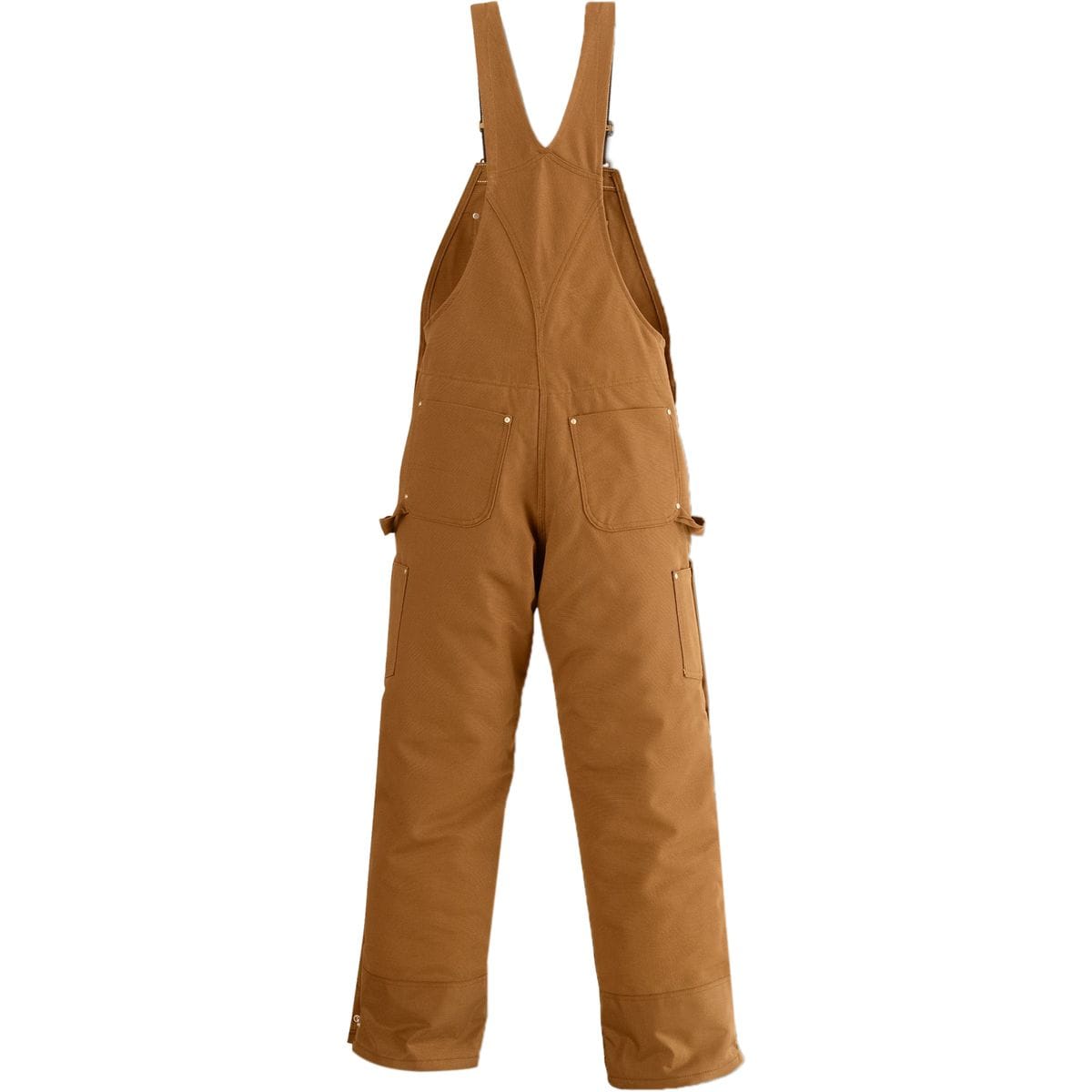 Carhartt Quilt-Lined Zip-To-Thigh Bib Overall Pant - Men's ...