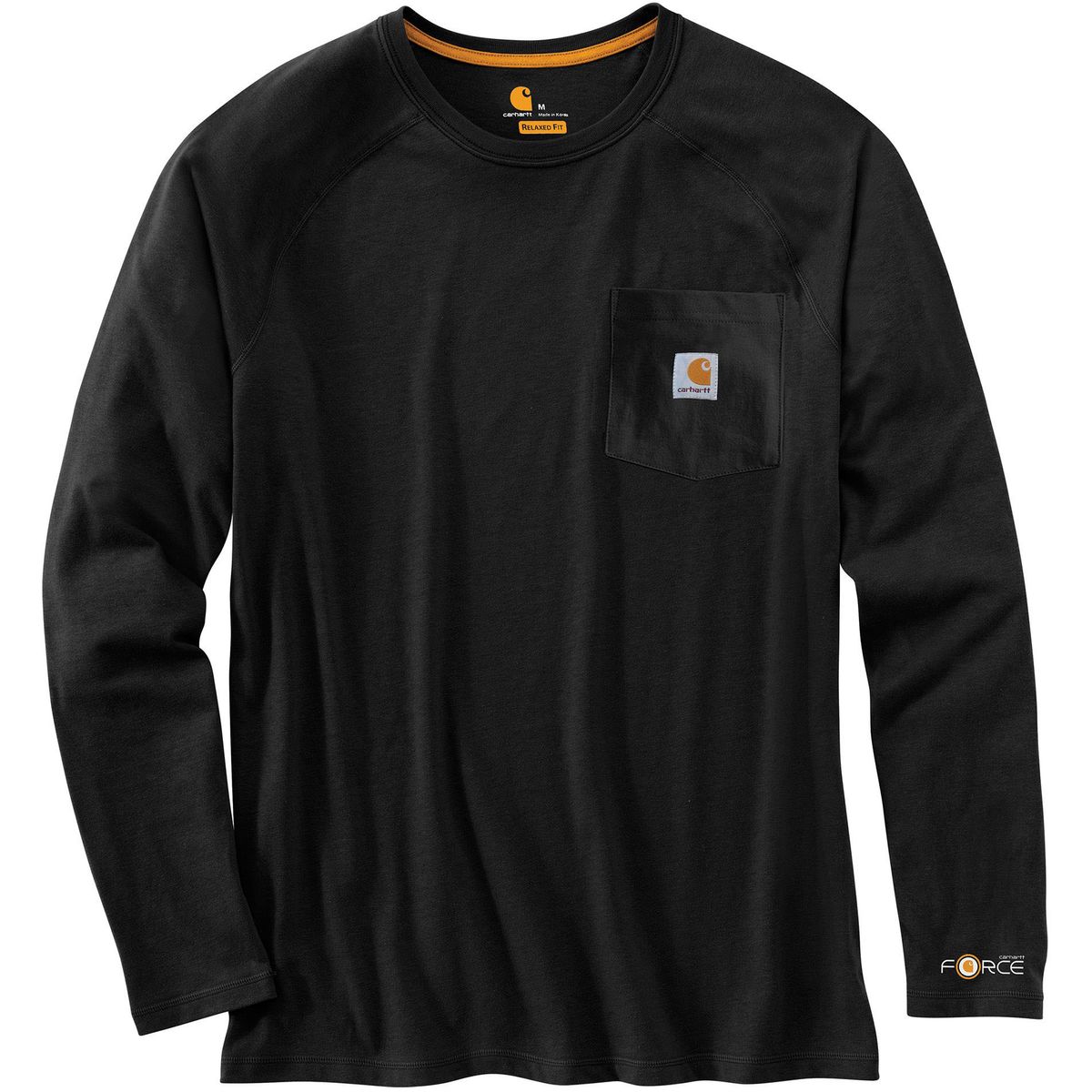 Carhartt Force Cotton Delmont Long-Sleeve T-Shirt - Men's - Clothing
