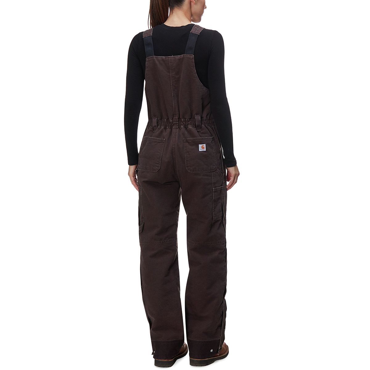 Carhartt Weathered Duck Wildwood Bib Overalls - Women's - Clothing
