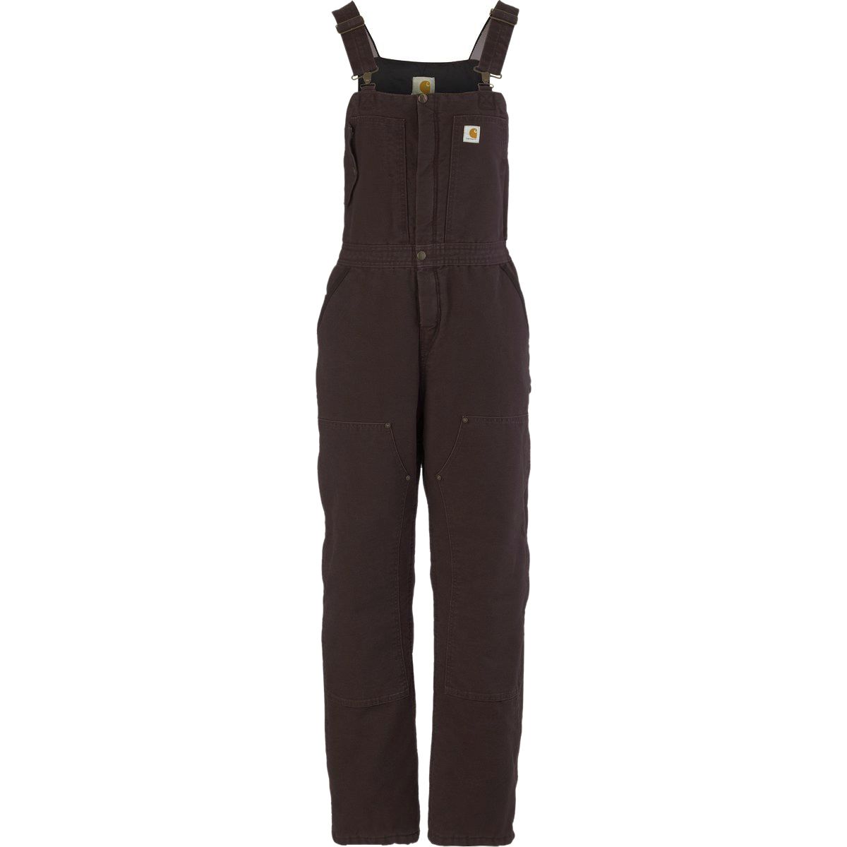 Carhartt Weathered Duck Wildwood Bib Overalls - Women's - Clothing
