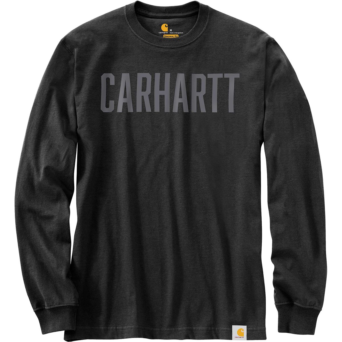 Carhartt Workwear Block Logo Graphic Long-Sleeve T-Shirt - Men's - Clothing
