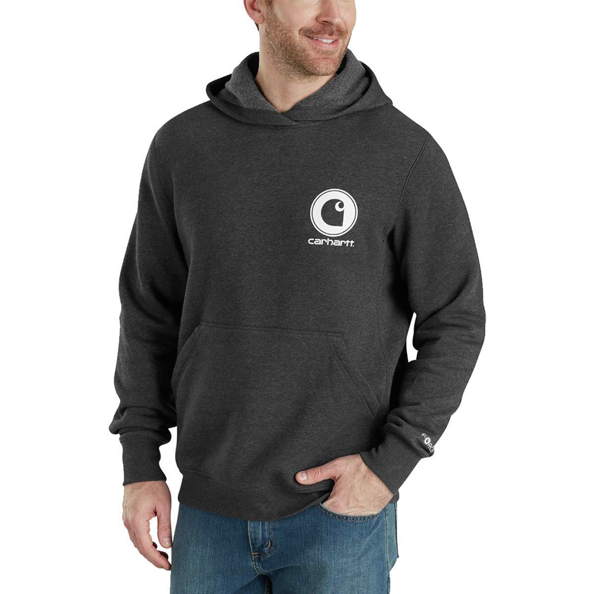 Carhartt Force Delmont Graphic Hooded Sweatshirt Men's