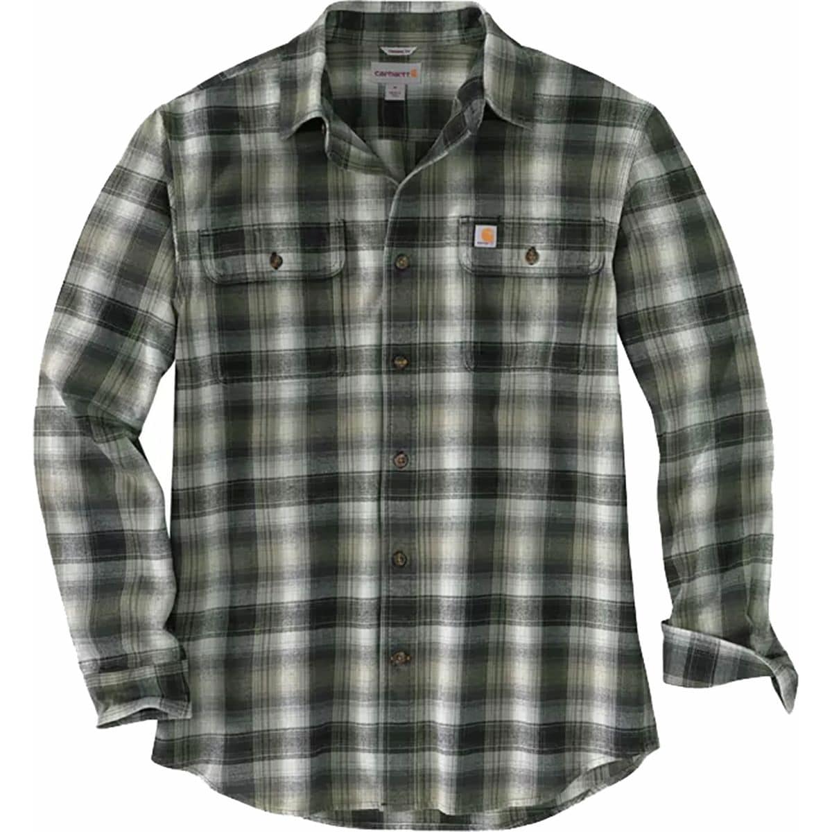 Carhartt Hubbard Flannel Long-Sleeve Shirt - Men's - Clothing