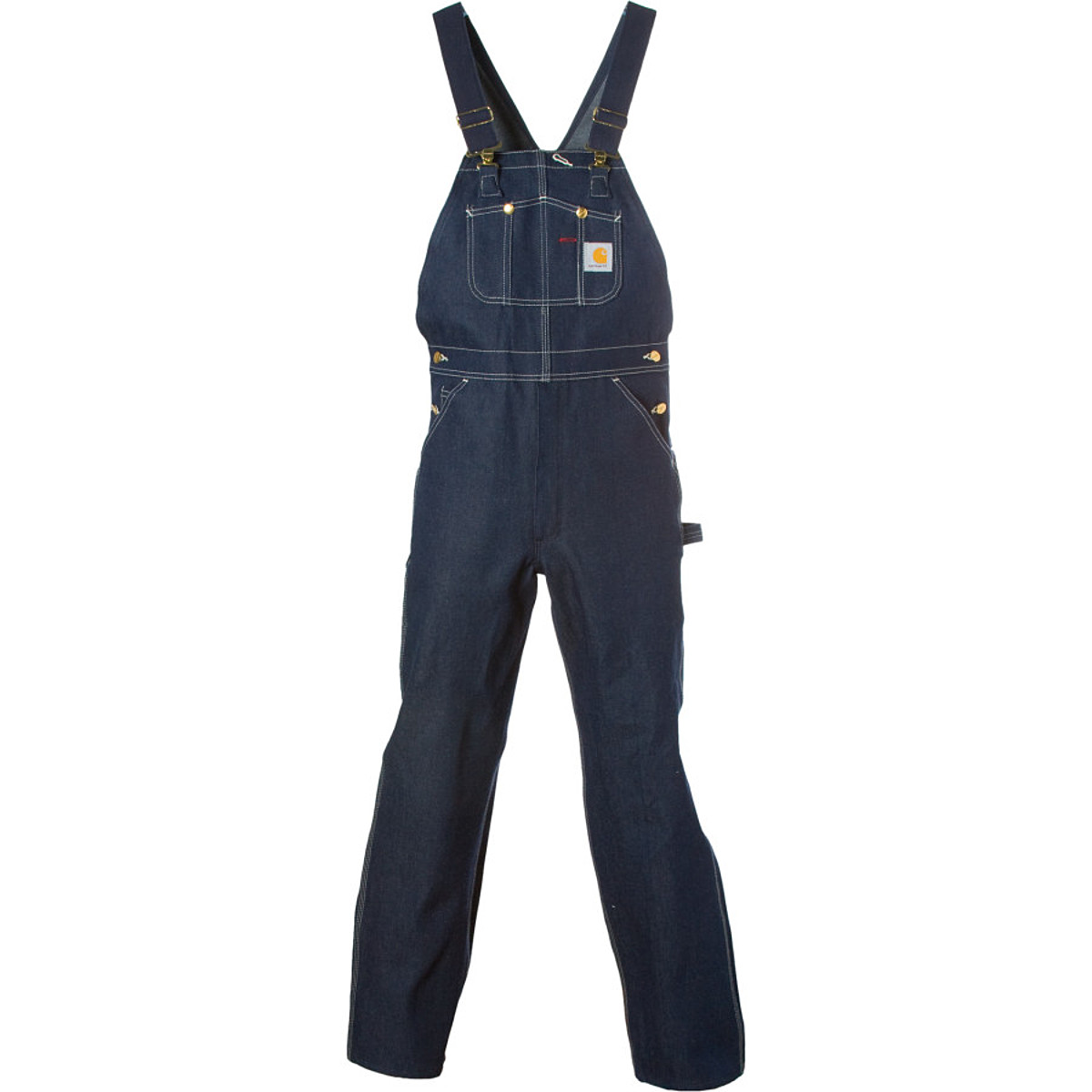 Carhartt Denim Bib Overall Pant Men's Clothing