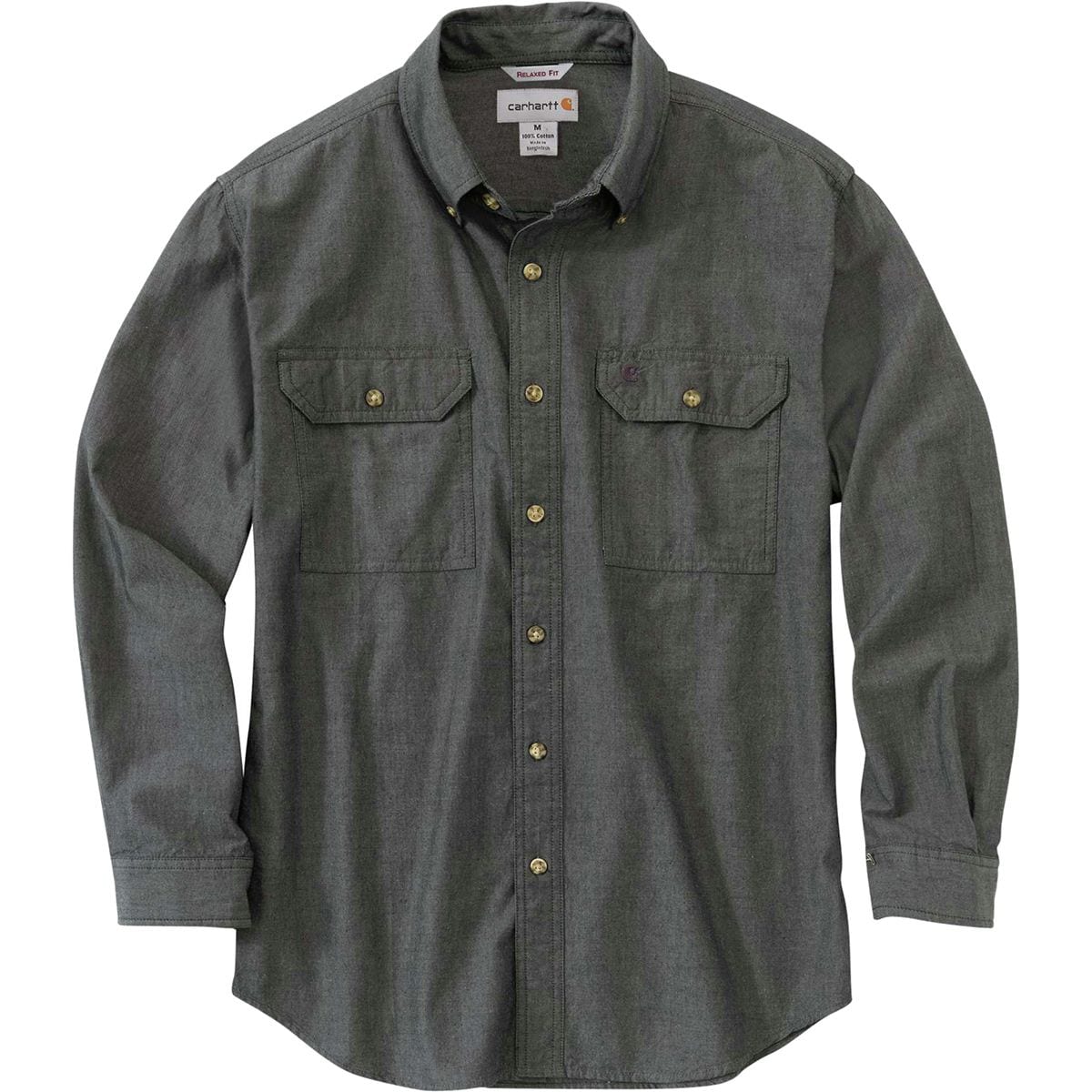 Carhartt Fort Solid Long-Sleeve Shirt - Men's - Clothing
