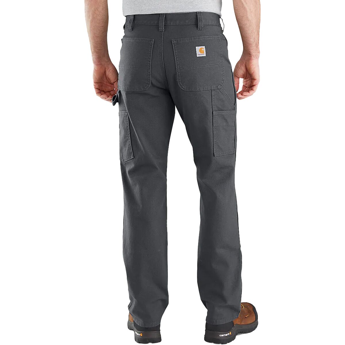 Men's Rugged Flex Relaxed Fit Duck Double-front Utility Work Pant main image 0