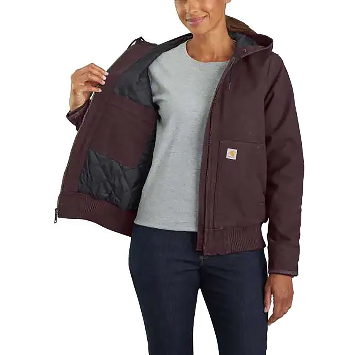 Carhartt Washed Duck Insulated Active Jacket Women's Clothing