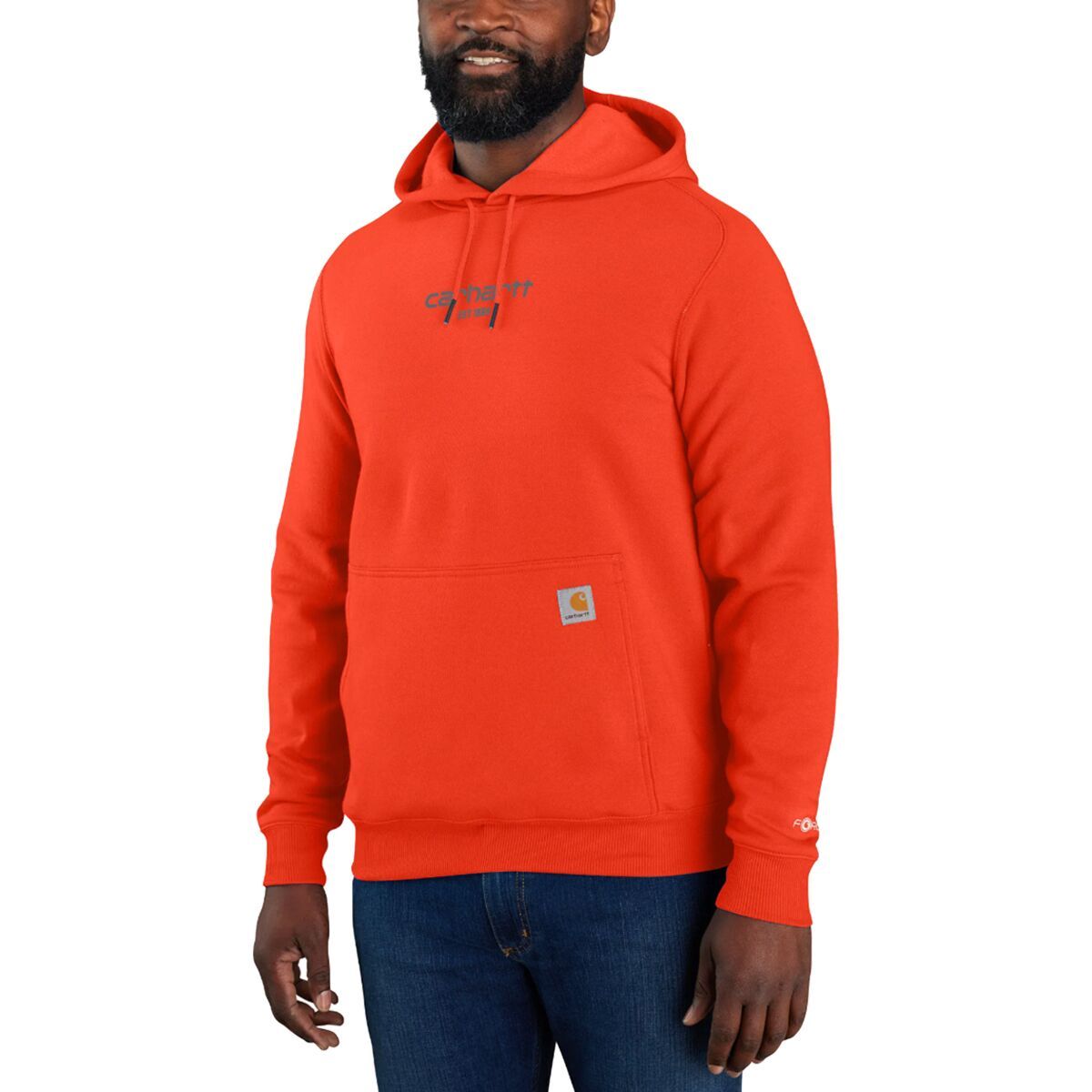 Carhartt Force Relaxed Fit LW Logo Graphic Sweatshirt -...