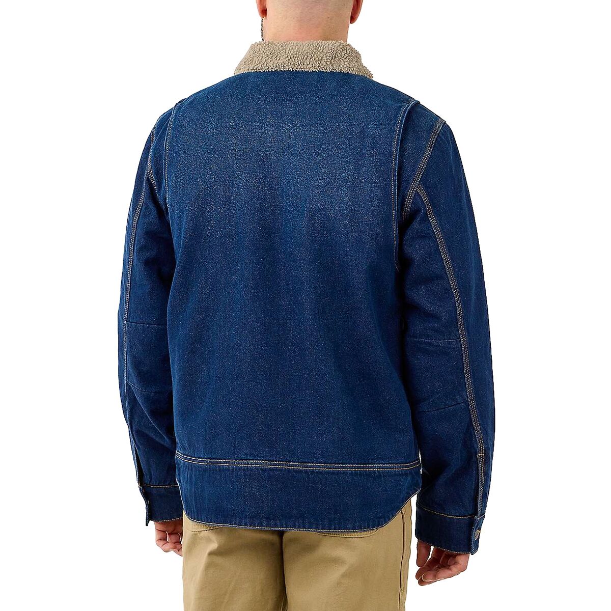Carhartt Relaxed Fit Denim Sherpa-Lined Jacket - Men's - Clothing