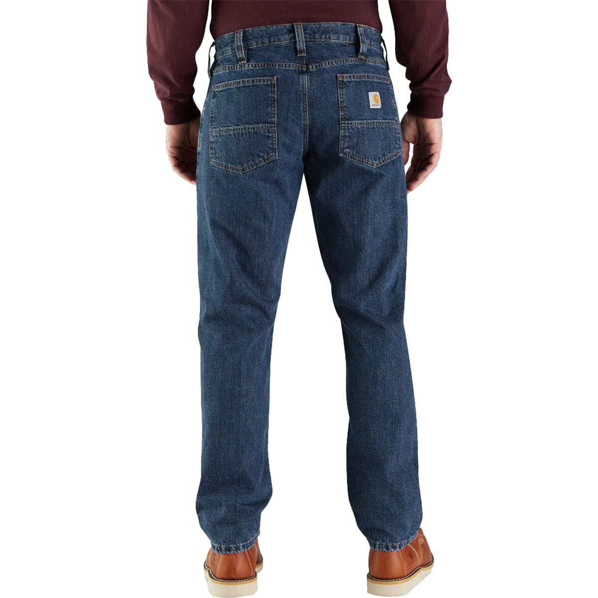 Carhartt Relaxed Fit Flannel-Lined 5-Pocket Jean - Men's - Clothing