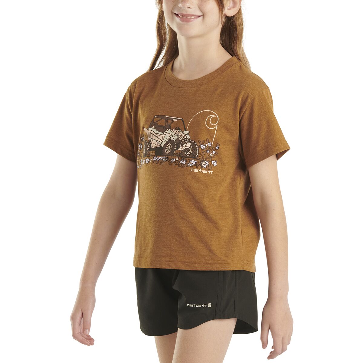 Carhartt Short-Sleeve Vehicle T-Shirt - Little Girls´