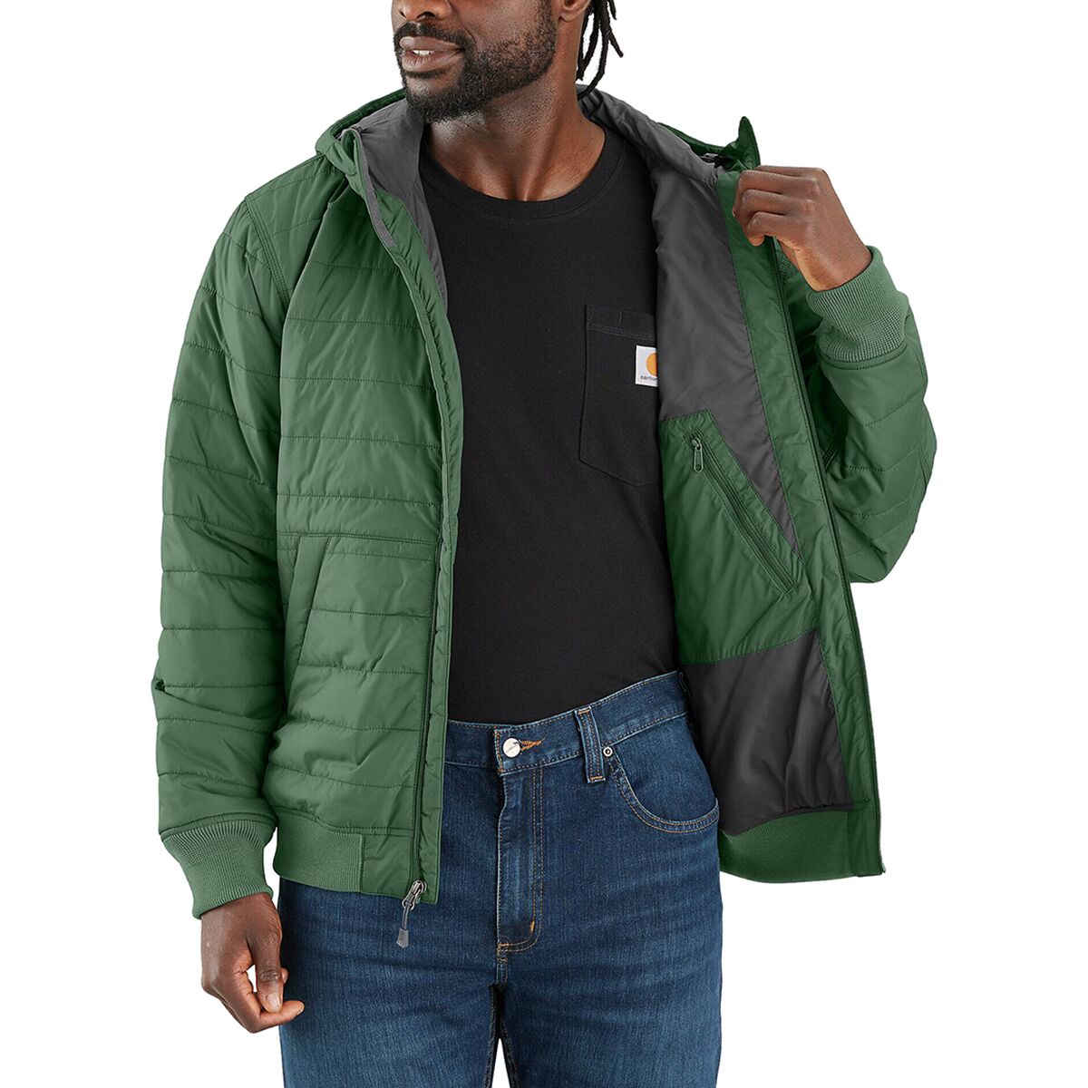 Carhartt Rain Defender Relaxed Fit LW Insulated Hooded...
