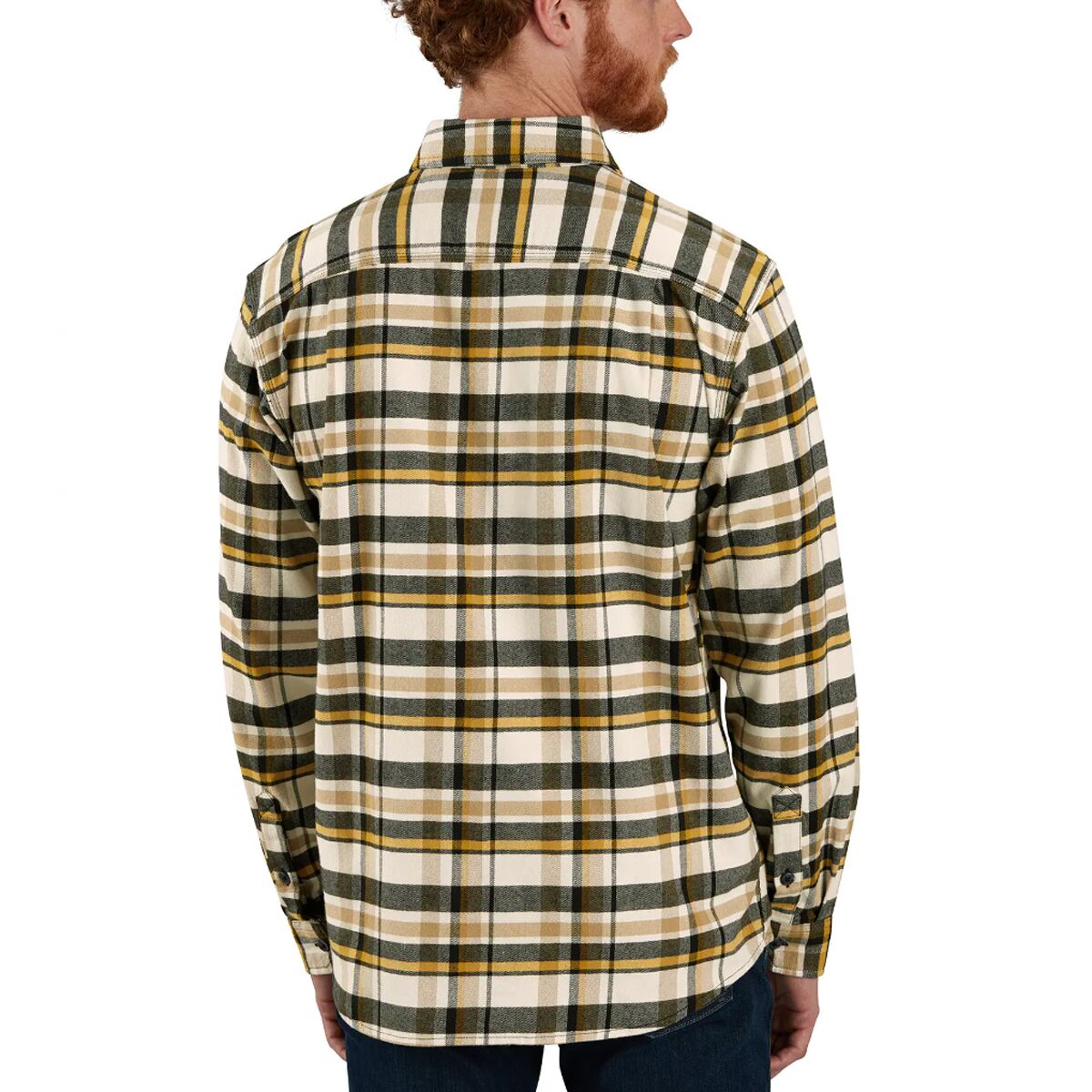 Carhartt Rugged Flex Relaxed Fit MW Flannel LS Plaid Shirt...