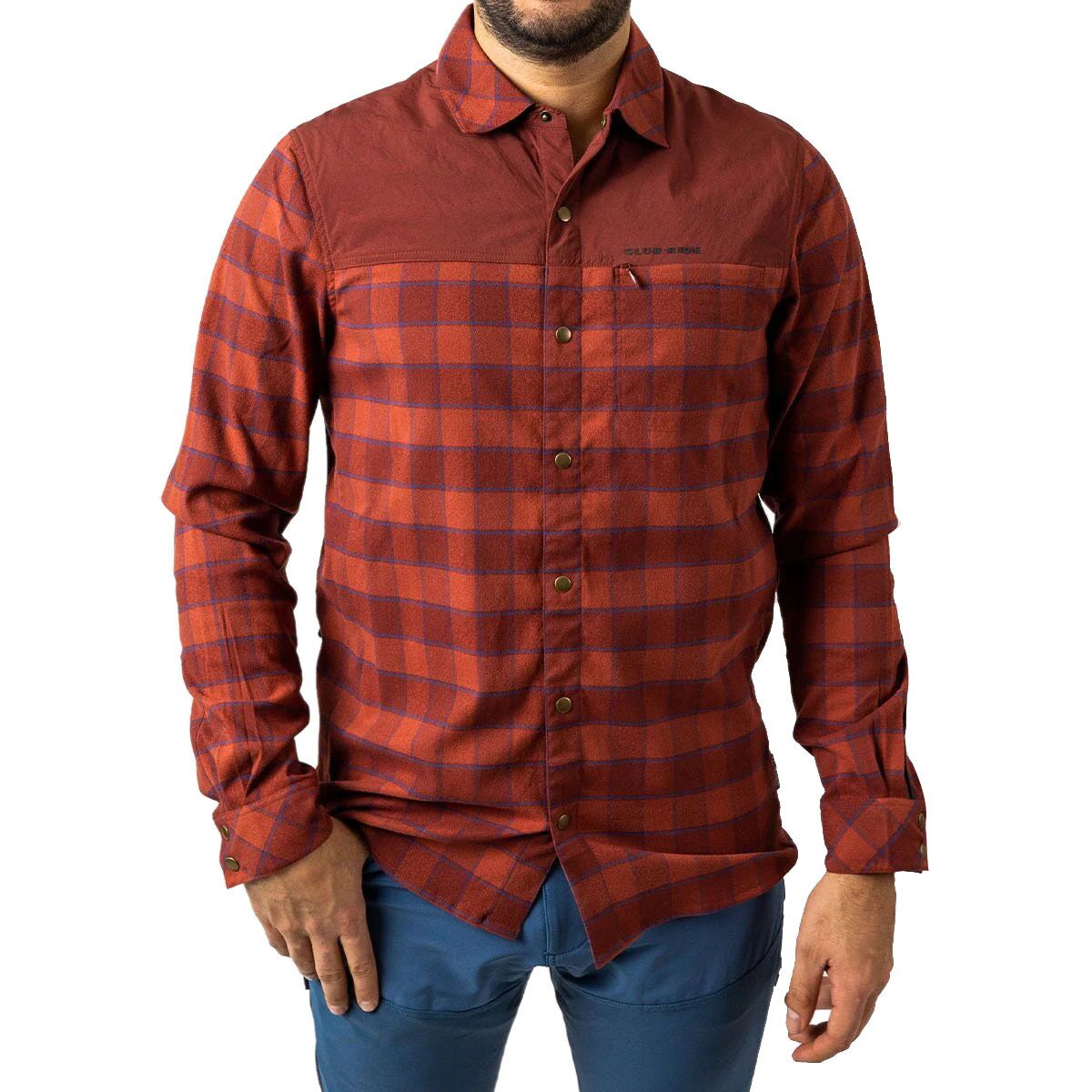 Club Ride Apparel Maholo Long Sleeve Flannel - Men´s