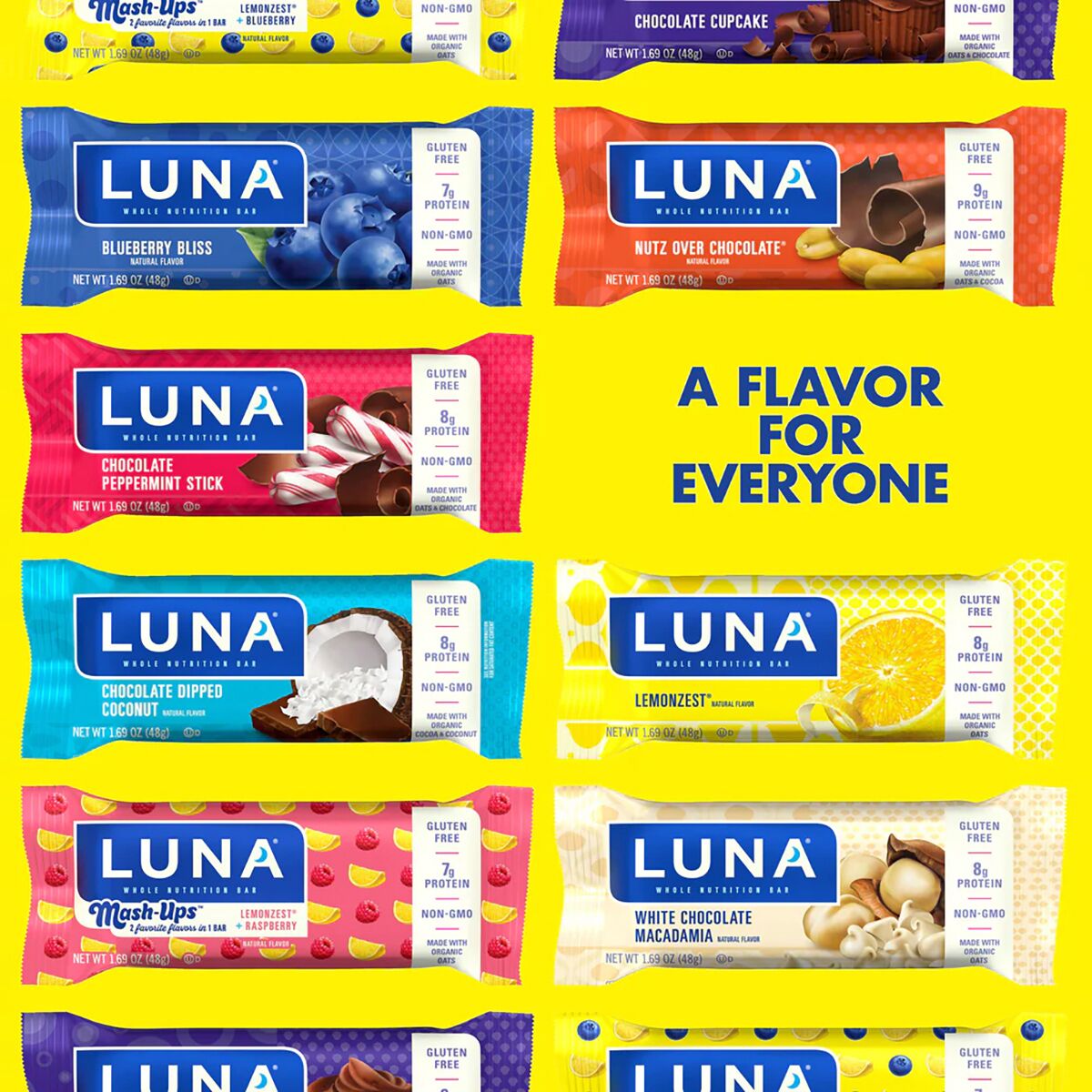 Clifbar Luna Bar - 15 Pack