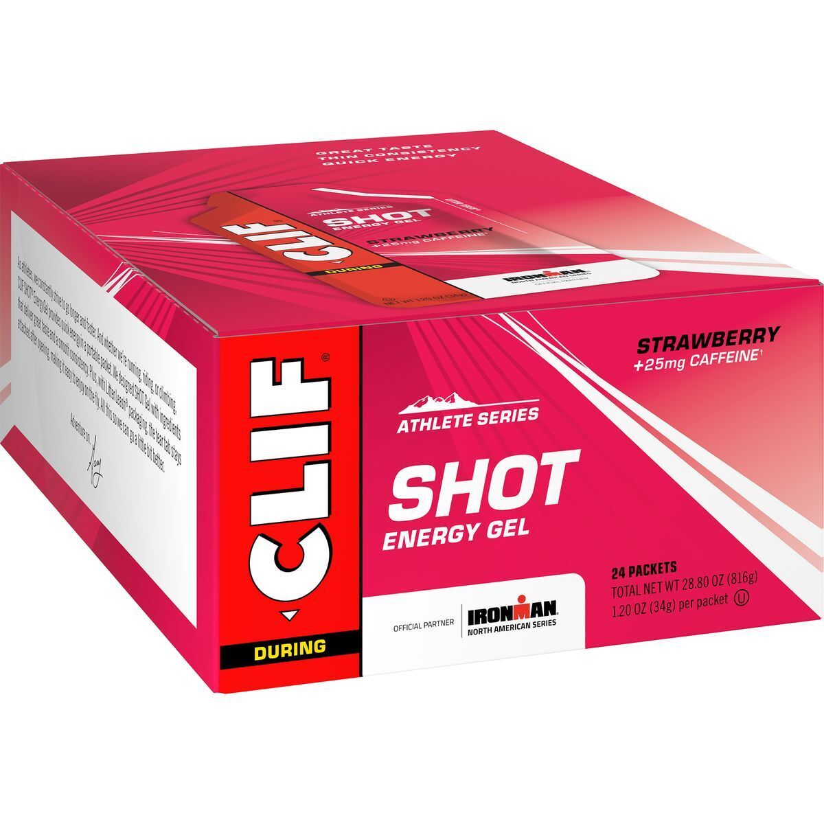 Clifbar Clif Shot Energy Gel 24 Pack Bike