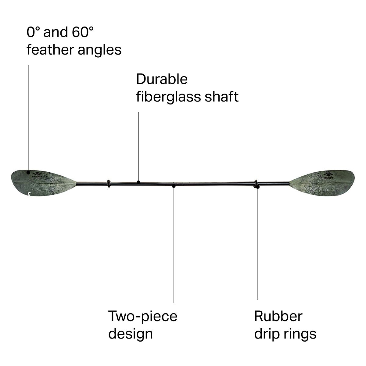 Carlisle Paddles Magic Angler Paddle