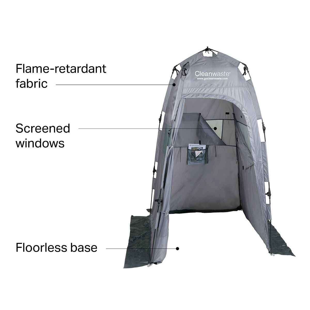 Cleanwaste Go Anywhere Privacy Shelter