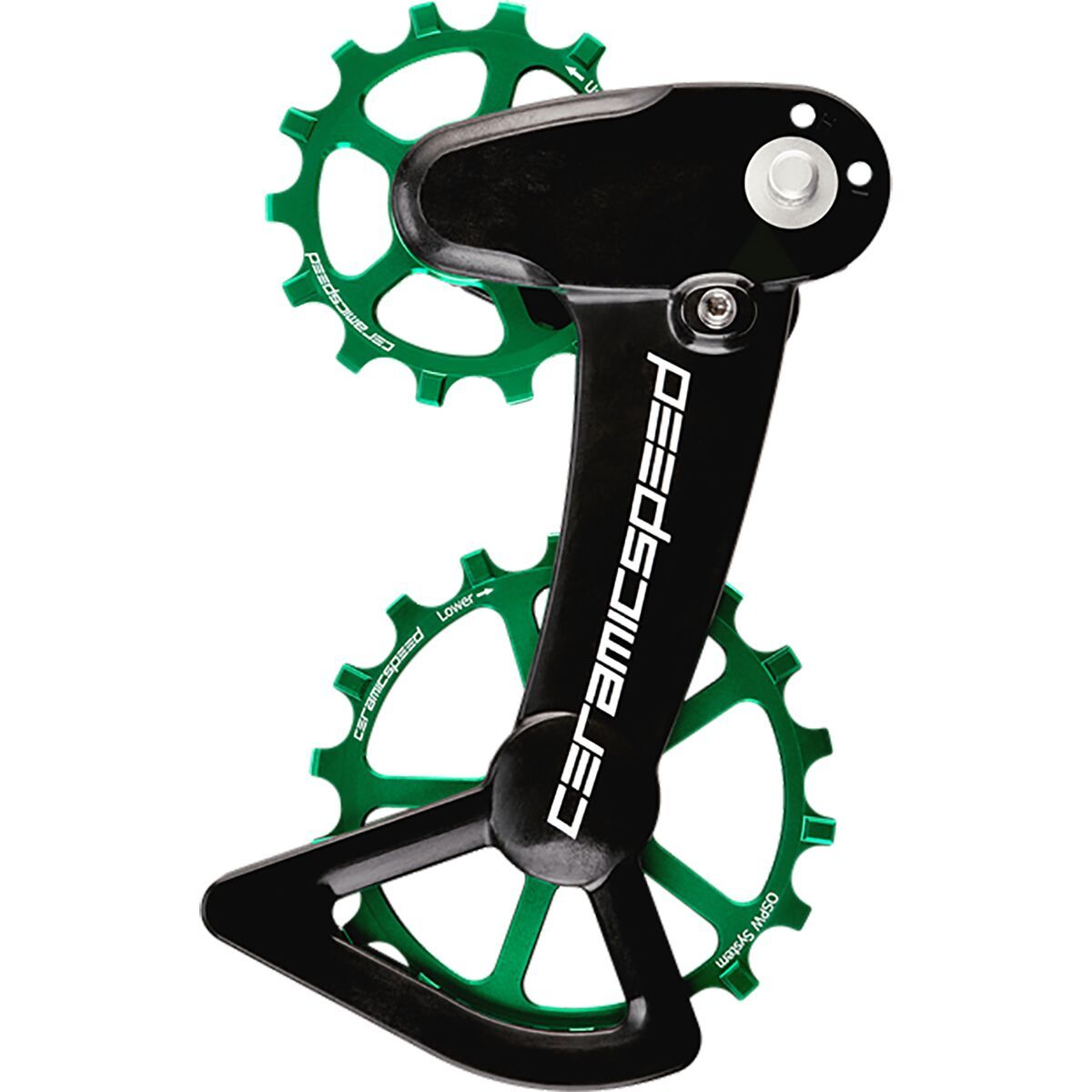 CeramicSpeed Oversized Pulley Wheel System Limited Edition Green Bike