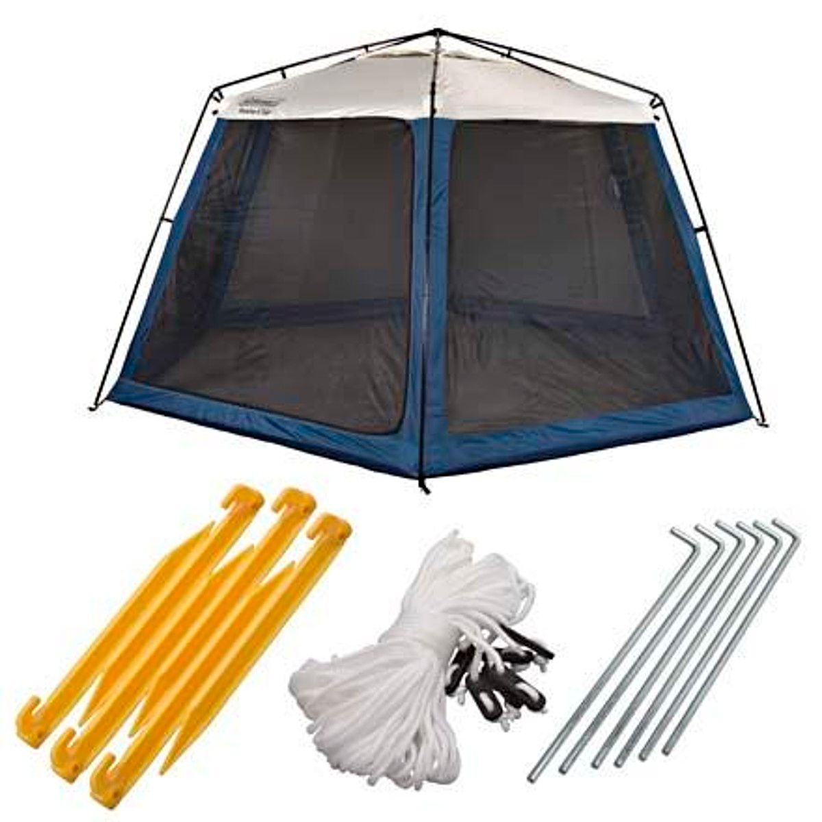 Coleman InstaClip 6 Sided Screen House Hike & Camp