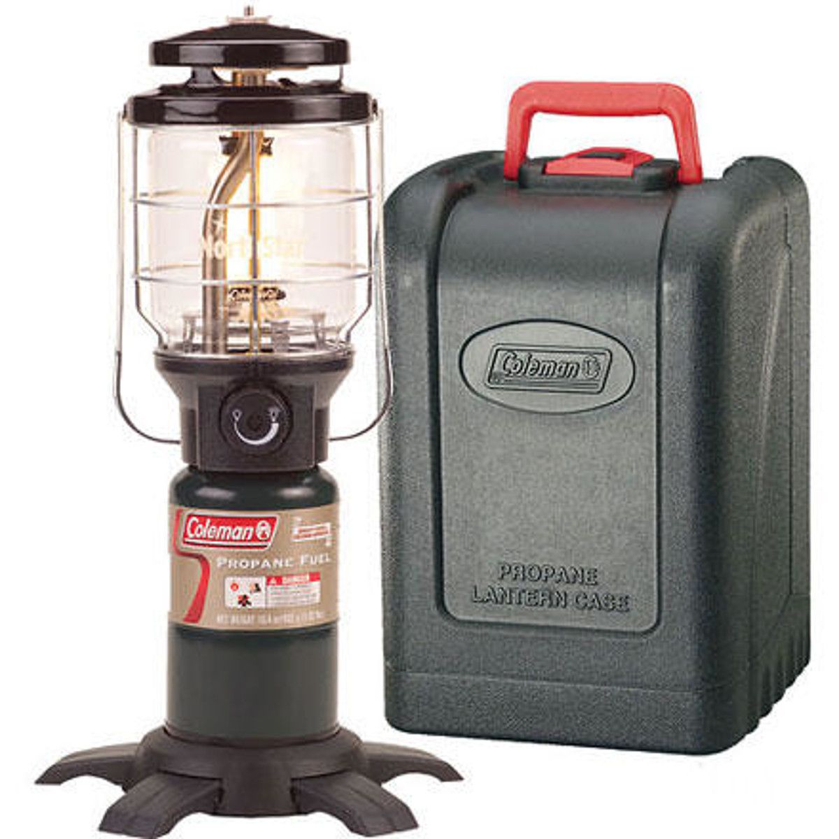 Coleman NorthStar InstaStart Propane Lantern w/ Carry Case Hike & Camp